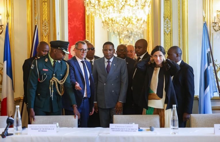 Rencontre avec le président du Botswana